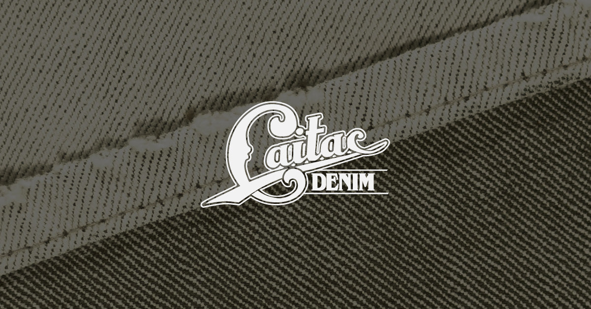 アンティークデニムさゆり染め　① Japanese Vintage Inspired – Caitac Denim